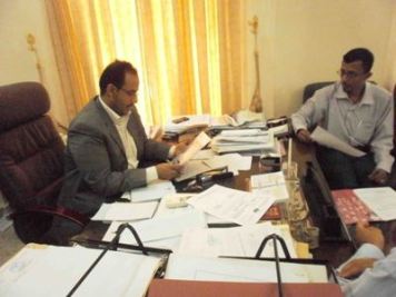 Preparations to start teaching at the Al-sheher Community College