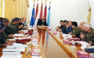 Saleh heads meeting of National Defense Council