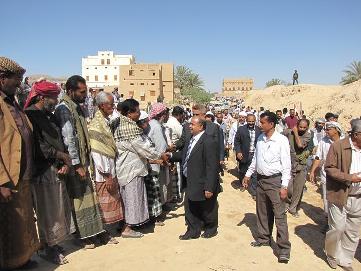  Hadhramout Governor inaugurates a number of shibam educational projects  