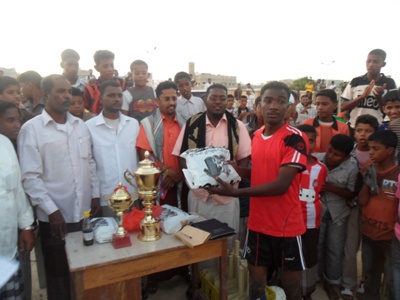 Nasr Al-mahat won the  junior league championship