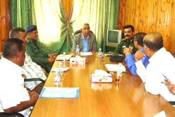 Omaier Discusses the practical modalities for the mechanism of distributing oil, diesel 