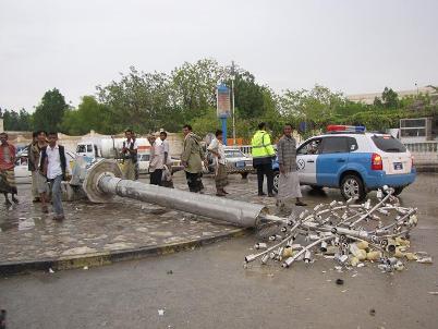 Heavy rains accompanied by strong winds  leaves behind casualties and material losses