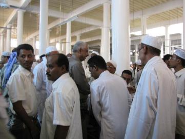 Omaier and  Al-Junaid  performed Eidul-Adha prayer iat Jaame Seiyou.