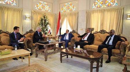 Parliament leadership meets with Russian Ambassador to Yemen