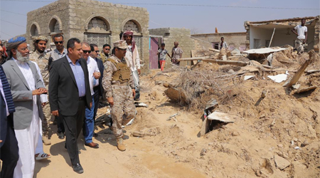 Prime Minister inspects disaster areas in Mahra