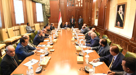 President Hadi, his board of advisors discuss developments in the country