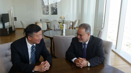 FM discusses Yemeni-Chinese relations with the Chinese ambassador