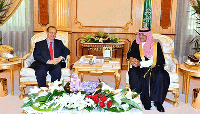 Benomar meets Saudi Deputy Crown Prince and Foreign Minister
