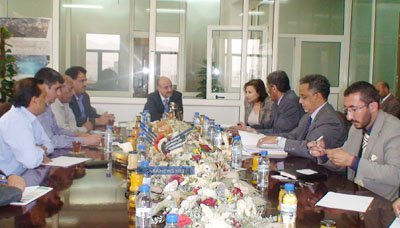 Yemen, AFESD review progress of rural road developmental project