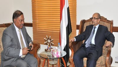 Int'l Cooperation Minister meets Indian ambassador