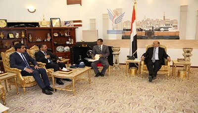 President Hadi, INTERPOL Secretary General discuss security cooperation