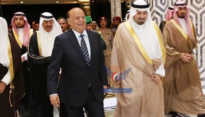 President Hadi returns home coming from Saudi Arabia