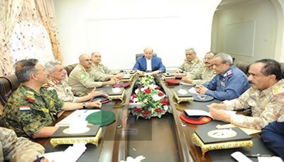President Hadi chairs meeting on latest developments