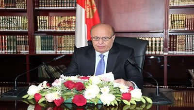 President Hadi addresses the nation on Eid al-Fitr