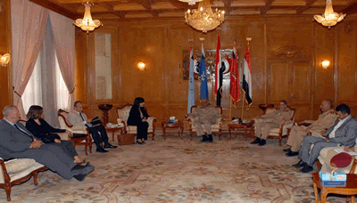 Chief of Staff meets UN Sanctions Committee's PoE