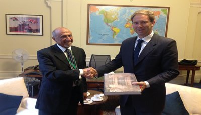 Yemen, UK discuss arrangements of Yemen Friends meeting