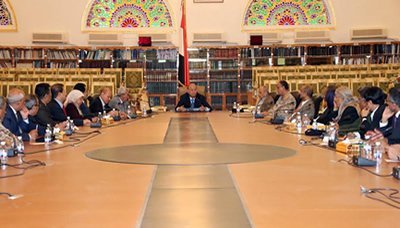President Hadi chairs cabinet extraordinary meeting