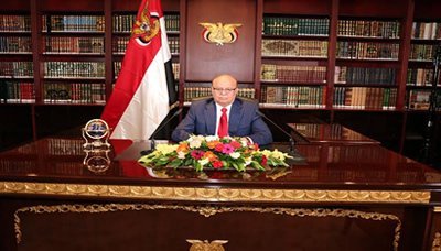 President Hadi delivers speech on Revolution 52nd anniversary