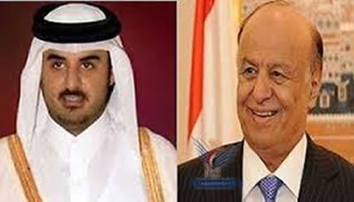 Emir of Qatar telephones President Hadi over Eid Al-Adha