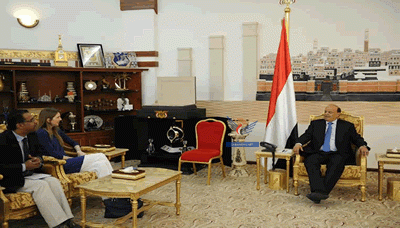 President Hadi receives UK ambassador