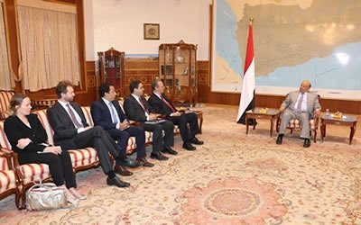 President, UN envoy reviews latest developments in Yemen