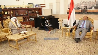 President Hadi meets Saudi Ambassador