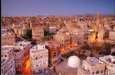 President Saleh inspects Sana'a Old City 