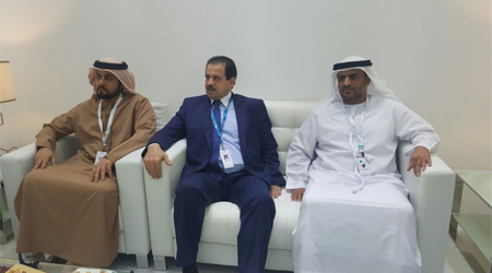 Al-Aqwa'a discuses UAE's grant to operate Al-Hisswa Power Station
