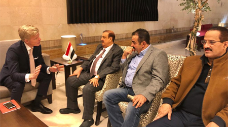 Speaker of Parliament meets with EU Ambassador to Yemen