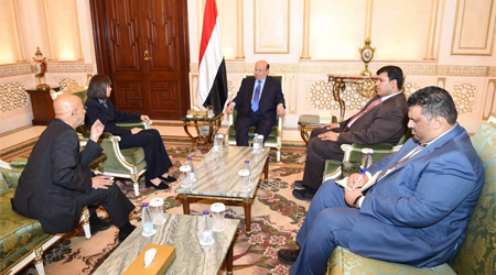 Hadi emphasizes fruitful cooperation with US