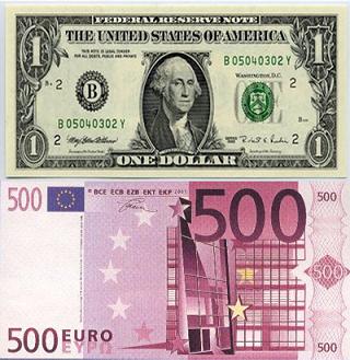 High of dollar and the euro fell against the yen