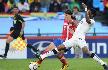 Ghana penalty edges out 10-man Serbia