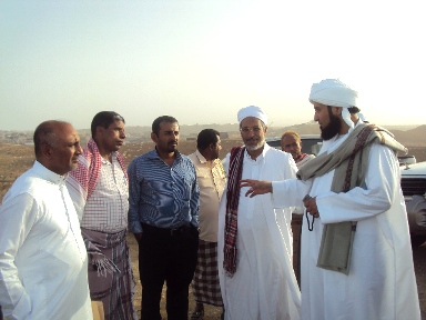  Zain Al Abdeen Al Jufri  inspects  Sheikh Khalifa bin Zayed Mukalla residential  Project