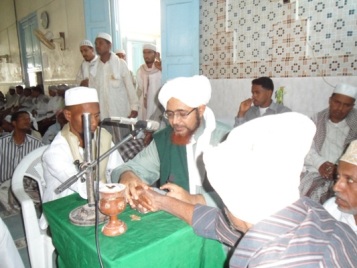 Al-sheher city yesterday celebrated the weeding of 74.