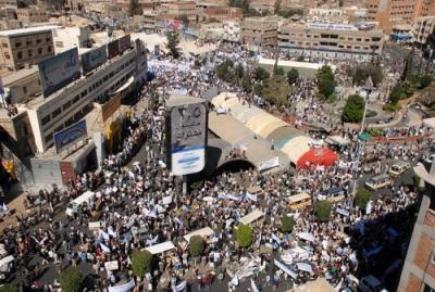 Demonstrations in Sana’a confirm masses rejection of anarchy, sabotage