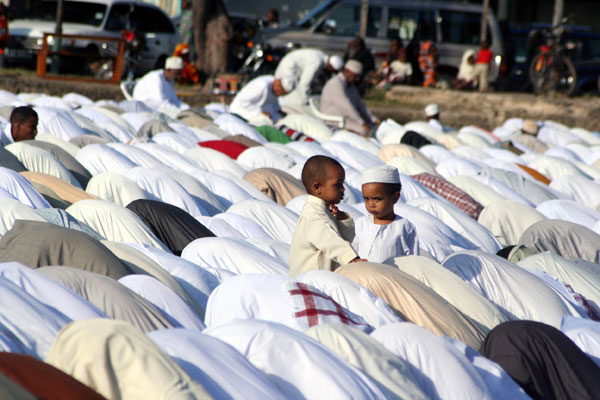 Muslims mark end of Hajj