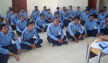 Wadi HadhramautTraffic police concludes a training course  for new recruits  