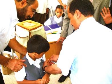 Vaccination campaign targets More than 191 thousand children