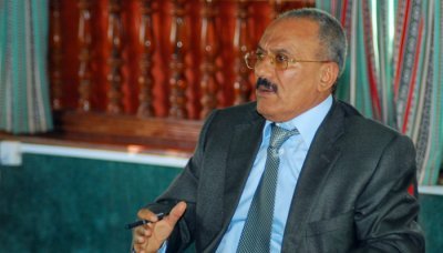 Saleh receives cables upon Eid al Adha