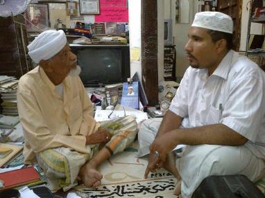 Murad Subehi of Yemeni Historian Association visit Jafar Al-Saqqaf