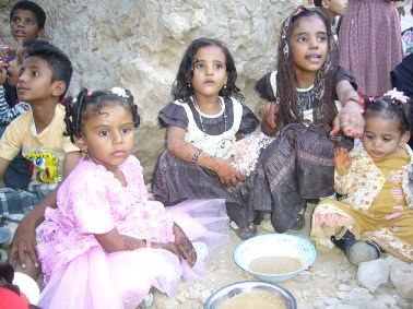 Children of Al-hazm zone in Shibam  celebrats Iddul-adha with a special event 