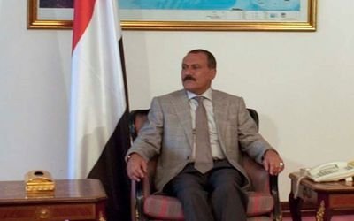 Saleh meets some of Gulf diplomats
