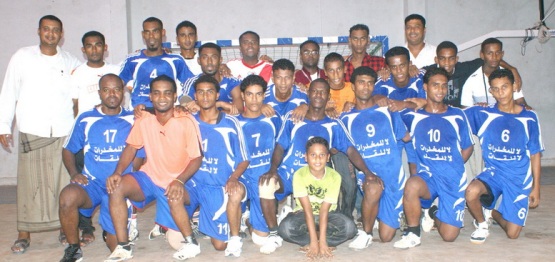 Al-tadhamaon Handball team fromHadhramaut scores a victory over  
