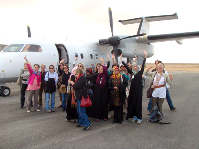 Finally … TOTAL’s Female Team Inaugurates Block 10’s Modern Airstrip