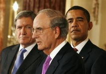 Obama names Mitchell as Mideast envoy