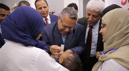 Prime Minister launches anti- polio national campaign