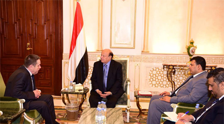 President Hadi praises Russian support to Yemen