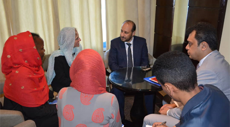 Al-Aweg explores more EU support for health, education
