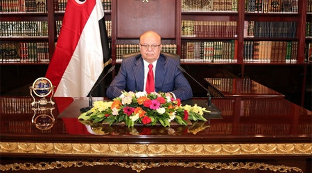 Yemen's Hadi accuses Houthis of expropriating sovereign resources and advocating tyranny