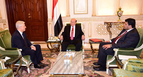 President Hadi receives Russian Ambassador